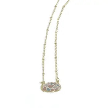 Camo Necklace