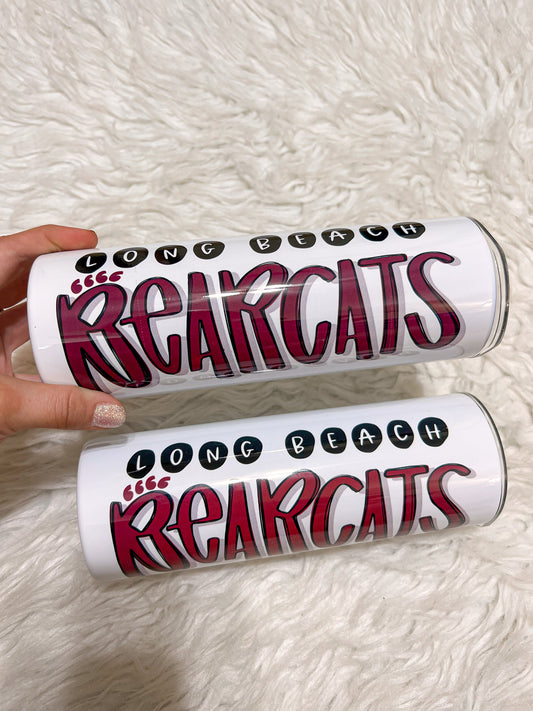 Long Beach Bearcat tumbler