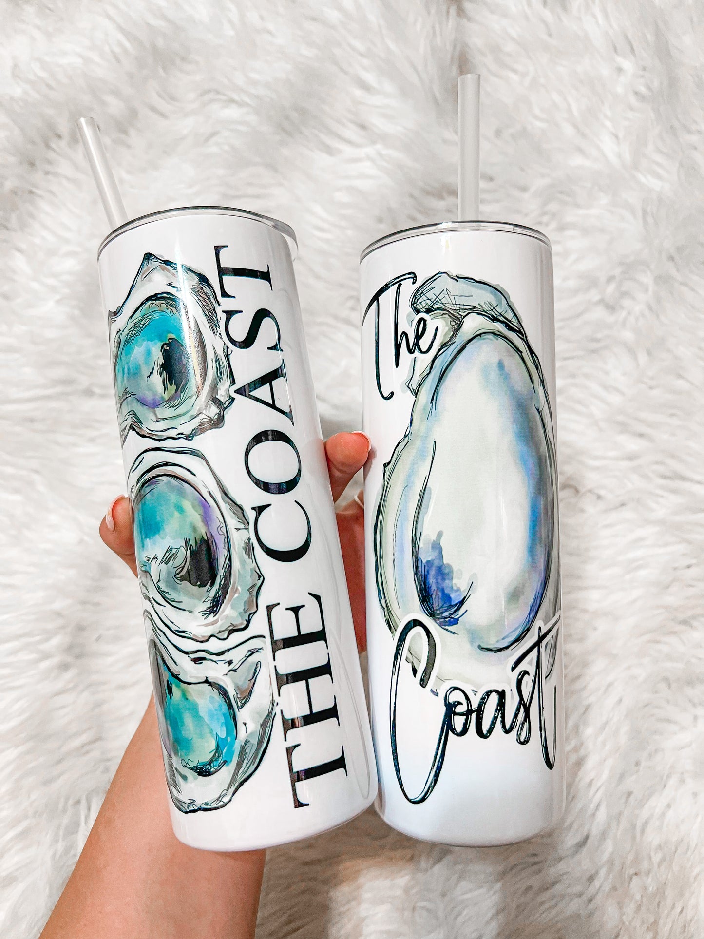 Oyster tumbler